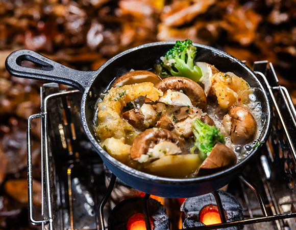 洗い流し不要のアウトドア洗浄剤